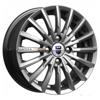 K&K 5,5x14/4x100 ET46 D54,1 Акцент-оригинал (КС641) Дарк платинум