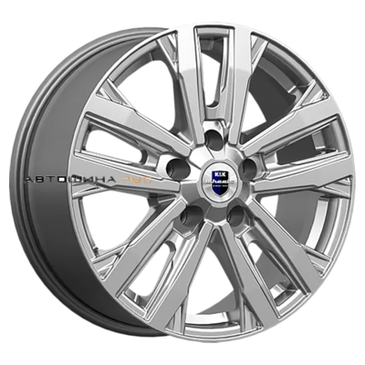 K&K 8x18/5x130 ET43 D84,1 Мичиган (КС1107) Дарк платинум