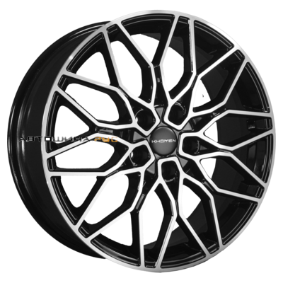 Khomen Wheels 7x18/5x108 ET46 D63,4 KHW1813 (Geely Monjaro/Tugella) Black-FP