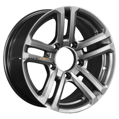 K&K 7x16/5x139,7 ET30 D98 Палладика (КС591М) Дарк платинум