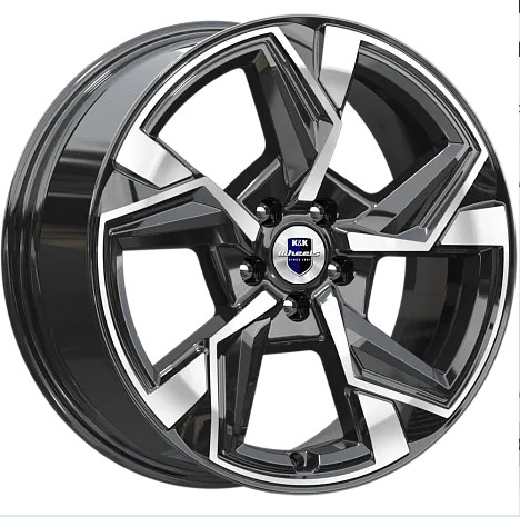 КиК Кайан 7.5x18/5x114.3 ET45 D67.1 алмаз_черный