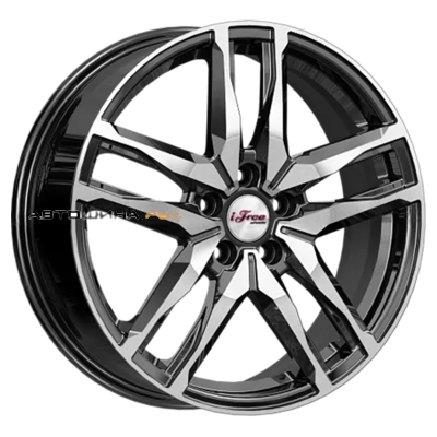 iFree 6,5x18/5x114,3 ET47 D66,1 Бомбей (КС1075) Блэк Джек