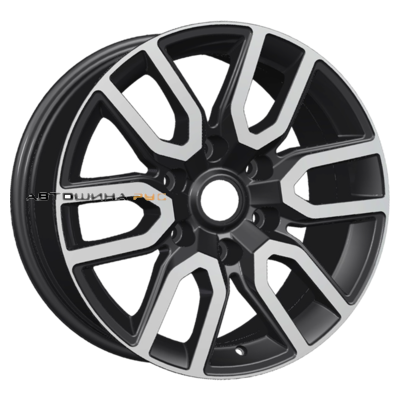 Khomen Wheels 8x17/6x139,7 ET46 D67,1 KHW1723 (Pajero) Black-FP