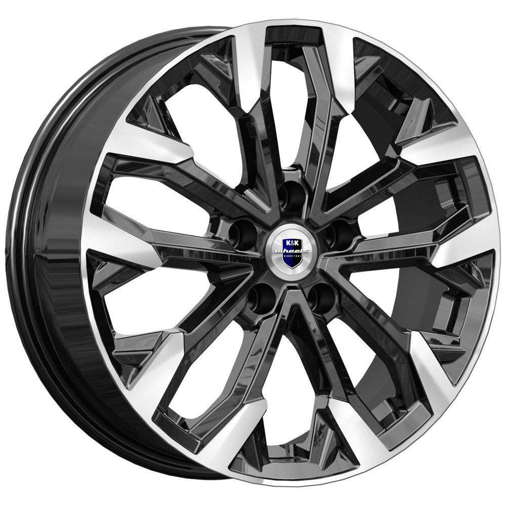 КиК Морейн 6.5x17/5x105 ET38 D56.6 алмаз_черный