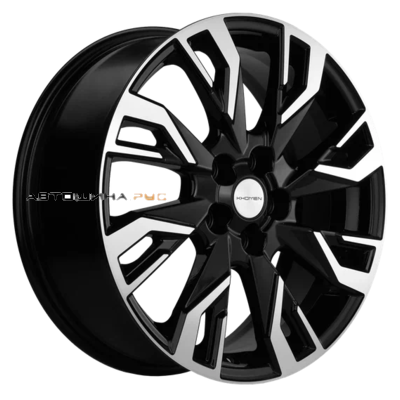 Khomen Wheels 7x18/5x114,3 ET38 D67,1 KHW1809 (Outlander) Black-FP