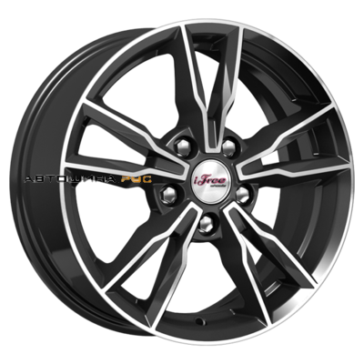 iFree 6,5x16/5x110 ET35 D65,1 Икигай (КС865) Блэк Джек