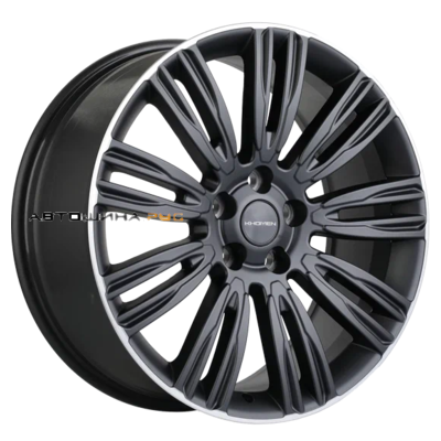 Khomen Wheels 8,5x20/5x108 ET45 D63,4 KHW2004 (Velar) Black matt MR