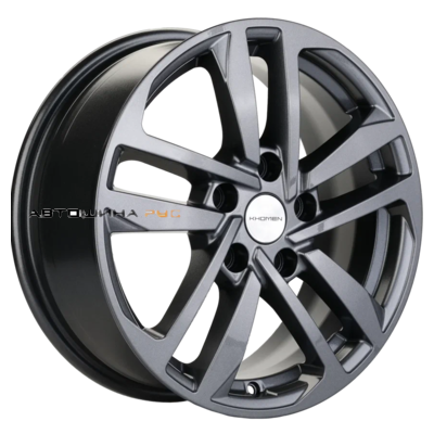 Khomen Wheels 6,5x16/5x100 ET39 D57,1 KHW1612 (Polo) Gray