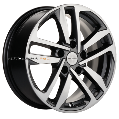 Khomen Wheels 6,5x16/5x112 ET46 D57,1 KHW1612 (Octavia A7) Gray-FP