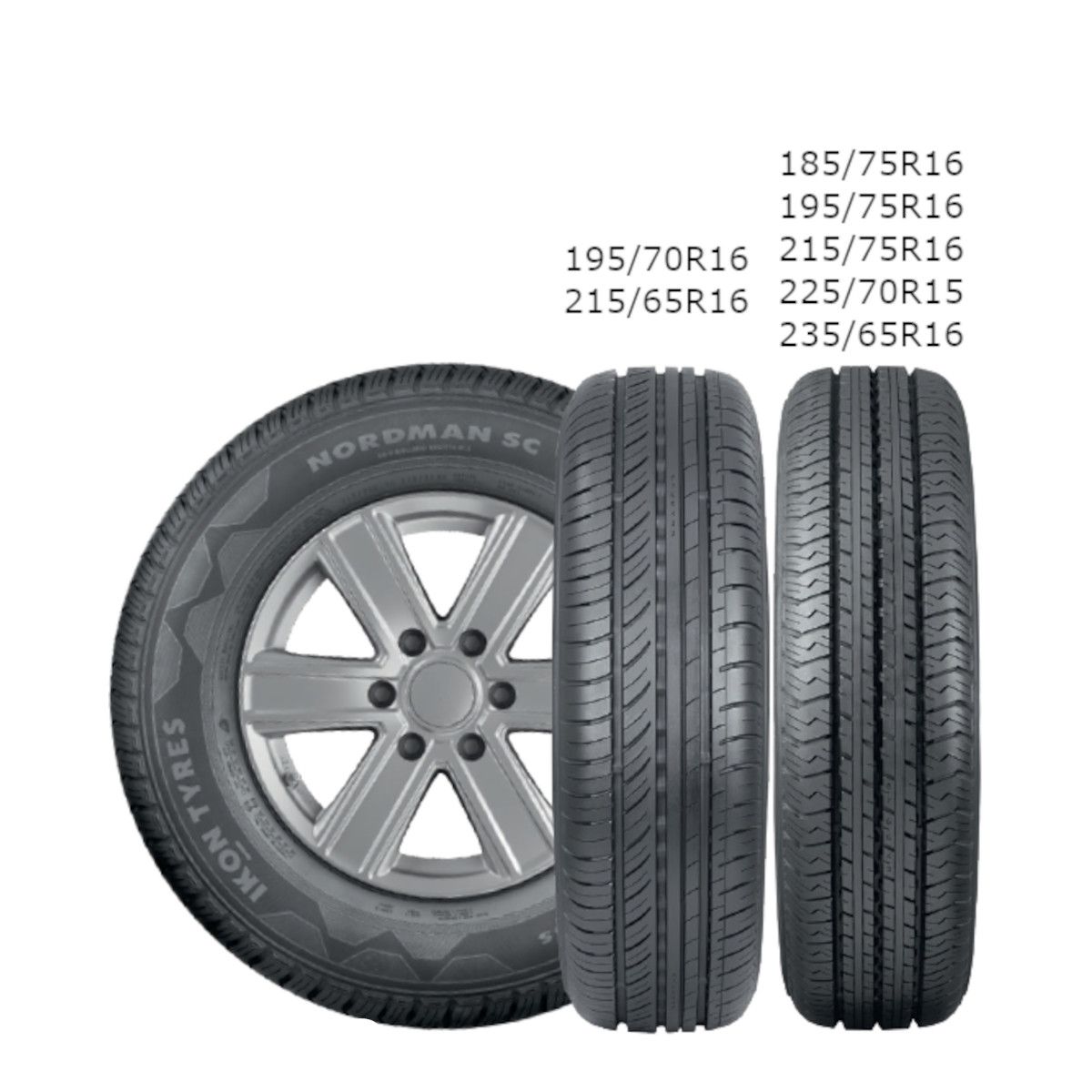 Ikon Tyres Ikon Nordman SC 215/75R16 116/114S