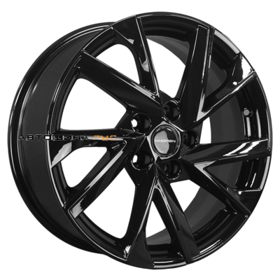 Khomen Wheels 7x17/5x110 ET46 D63,3 KHW1714 (Changan CS35/CS35 Pro) Black