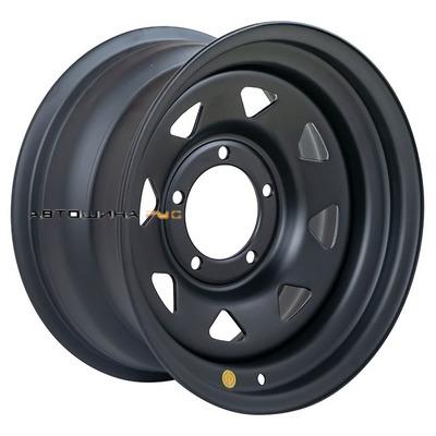 Off-Road Wheels 8x16/5x139,7 ET-3 D110,5 УАЗ (треуг. мелкий) Черный матовый