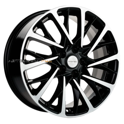 Khomen Wheels 7,5x18/5x110 ET40 D67,1 KHW1804 (Evolute i-Joy) Black-FP