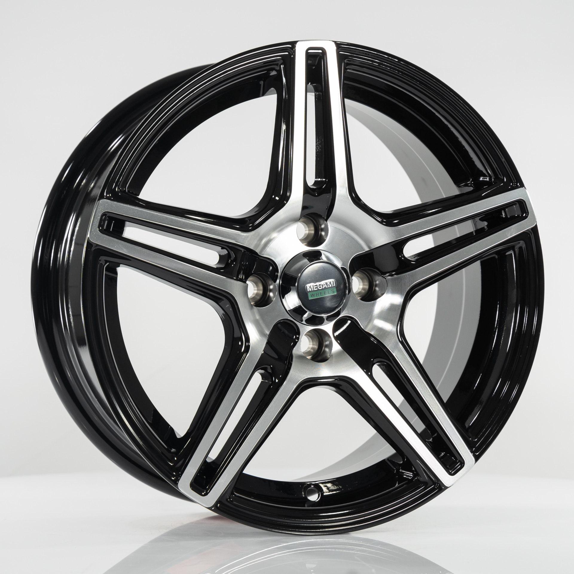 Megami MGM-38 6.5x15/4x98 ET35 D58.6 BKF