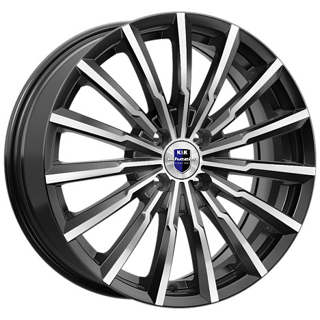 КиК Акцент 5.5x14/4x98 ET40 D58.5 алмаз_черный
