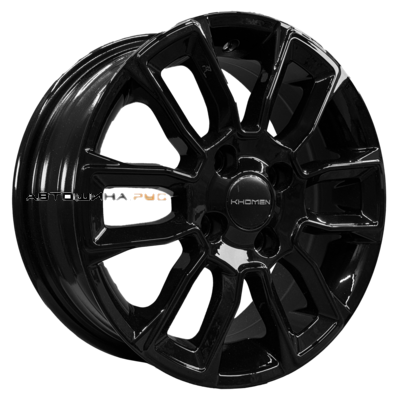 Khomen Wheels 5,5x14/4x100 ET43 D67,1 KHW1406 (Solaris/Logan/Rio) Black
