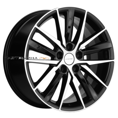 Khomen Wheels 8x18/5x114,3 ET45 D60,1 KHW1807 (Geely Atlas/Atlas Pro/Lifan Myway) Black-FP