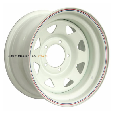 Off-Road Wheels 7x15/5x139,7 ET0 D110 УАЗ (треуг. мелкий) Белый