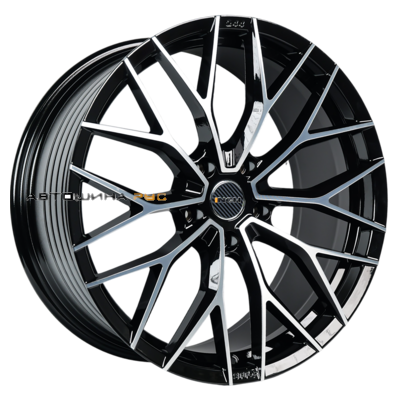 INCH 9,5x21/5x112 ET31 D66,6 GA8532 Gloss Black Machined Face (ZJH) FlowForming