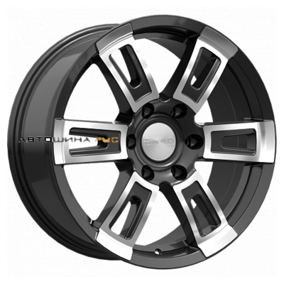 СКАД 8x18/6x139,7 ET25 D106,2 Тор (КЛ252) Алмаз
