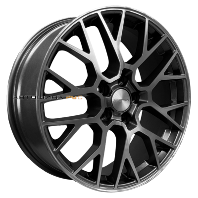 Khomen Wheels 7x18/5x114,3 ET45 D60,1 KHW1818 (Geely Atlas (Pro) / Changan CS55 (75)) Gray-FP