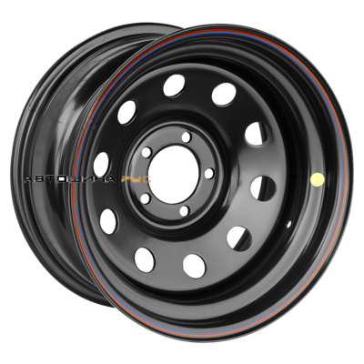 Off-Road Wheels 8x18/5x127 ET30 D75 Jeep Черный (треугольник мелкий)