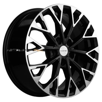 Khomen Wheels 7x17/5x108 ET49 D59,5 KHW1718 (GAC GS4) Black-FP