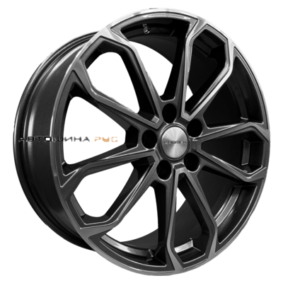 Khomen Wheels 7x18/5x114,3 ET45 D60,1 KHW1816 (Geely Atlas (Pro) / Changan CS55 (75)) Gray-FP