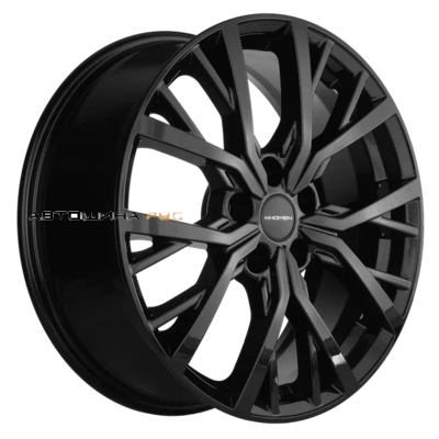 Khomen Wheels 7x18/5x114,3 ET45 D60,1 KHW1806 (Changan/Geely/Lexus/Suzuki/Toyota) Black