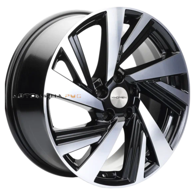 Khomen Wheels 7,5x18/5x108 ET40 D60,1 KHW1801 (Chery Tiggo) Black-FP