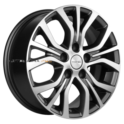 Khomen Wheels 6,5x16/5x110 ET46 D63,3 KHW1608 (Changan CS35 Plus) Gray-FP