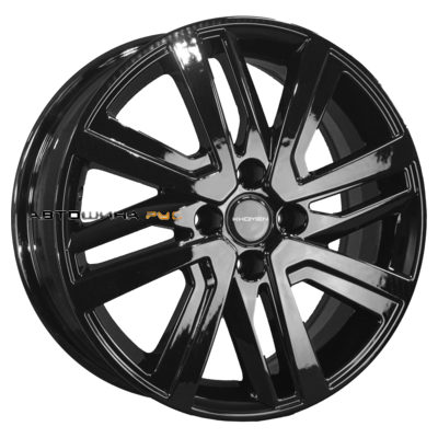 Khomen Wheels 6x16/4x100 ET37 D60,1 KHW1609 (Stepway) Black