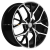Khomen Wheels 8x20/5x114,3 ET45 D67,1 KHW2012 (FAW Bestune T99) Black-FP