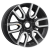 Khomen Wheels 8x17/6x139,7 ET30 D106,1 KHW1723 (JAC T6 Pickup) Black-FP Khomen Wheels 8x17/6x139,7 ET30 D106,1 KHW1723 (JAC T6 Pickup) Black-FP