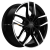 Khomen Wheels 6,5x17/5x108 ET33 D60,1 KHW1708 (Chery Tiggo 7pro) Black-FP Khomen Wheels 6,5x17/5x108 ET33 D60,1 KHW1708 (Chery Tiggo 7pro) Black-FP