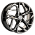 Khomen Wheels 7x17/5x108 ET50 D63,3 KHW1716 (Kuga/Focus) Black-FP