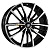 Khomen Wheels 7x18/5x114,3 ET48,5 D67,1 KHW1812 (Sportage) Black-FP