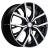 Khomen Wheels 7x18/5x108 ET36 D65,1 KHW1806 (Exeed TXL) Black-FP Khomen Wheels 7x18/5x108 ET36 D65,1 KHW1806 (Exeed TXL) Black-FP