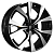 Khomen Wheels 7x19/5x114,3 ET35 D67,1 KHW1906 (JAC JS6) Black-FP