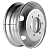 SRW 6x17,5/6x222,25 ET127 D164 Silver (3176050) (9,5 мм) 2 300 кг