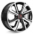 Remain  Kia Rio (R139)  6,0\R15 4*100 ET46  d54,1  Алмаз-черный  [13930AR]