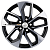 Khomen Wheels 7x17/5x112 ET43 D57,1 KHW1703 (Kodiaq/Tiguan) Black-FP