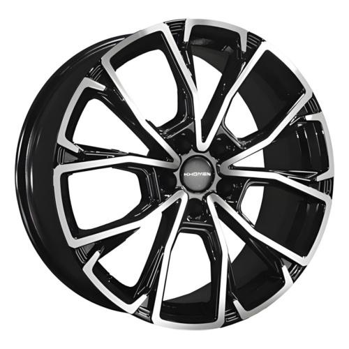 Khomen Wheels  KHW1907 (Chery Tiggo 8/8 Pro)  7,5\R19 5*108 ET47  d60,1  Black-FP  [KHW190703BLF]  <С>  Fb max 680 kg