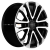Khomen Wheels 7,5x18/6x139,7 ET46 D67,1 KHW1805 (Pajero) Black-FP Khomen Wheels 7,5x18/6x139,7 ET46 D67,1 KHW1805 (Pajero) Black-FP