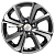 Khomen Wheels 6x15/4x100 ET39 D56,6 KHW1501 (Cobalt) Black-FP