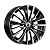 КиК  Flanker (КС905)  6,5\R17 4*100 ET43  d60,1  Алмаз черный  [76237]  Fb max 540 kg