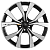 Khomen Wheels 7x19/5x114,3 ET51 D67,1 KHW1906 (Kia Sportage) Black-FP