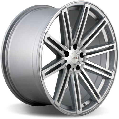 VISSOL V-004 10.5x20/5x112 ET42 D66.6 SILVER-POLISHED