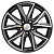 Khomen Wheels 7x17/5x114,3 ET39 D60,1 KHW1706 (RAV4) Black-FP