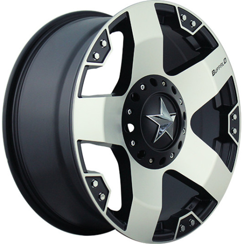 BUFFALO BW-775 8.5x20/5x139.7-150 ET10 D110.5 BLACK_MACHINED_WITH_DARK_TINT